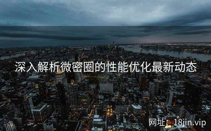 深入解析微密圈的性能优化最新动态